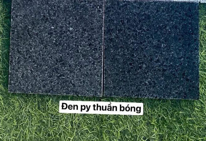 Đá Đen PY Thuần Bóng