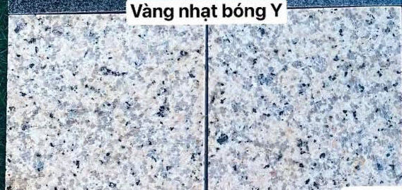 Đá Vàng Nhạt Bóng Y