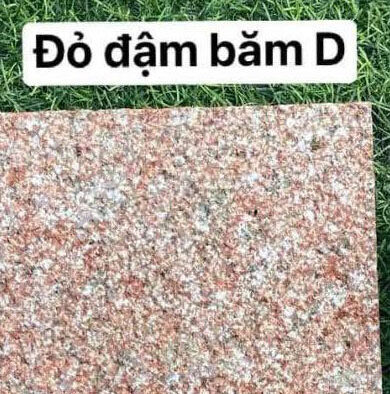 Đá Đỏ Đậm Băm D