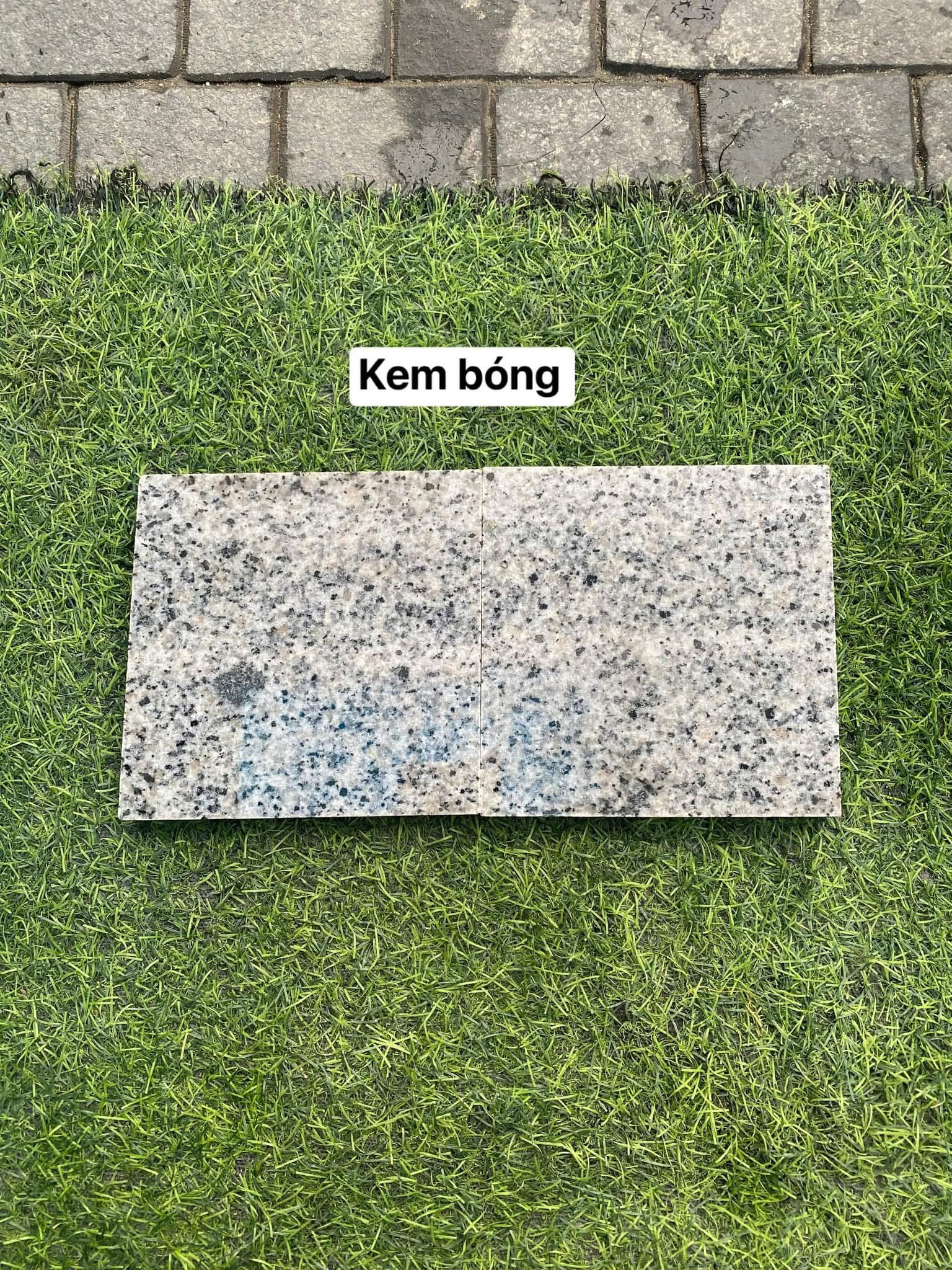 Đá Lát Vỉa Hè Kem Bóng