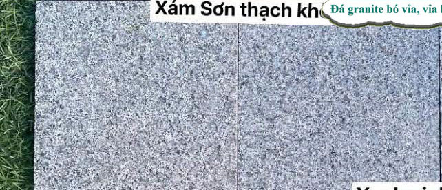 Đá Lát Vỉa Hè Xám Sơn Thạch Khò