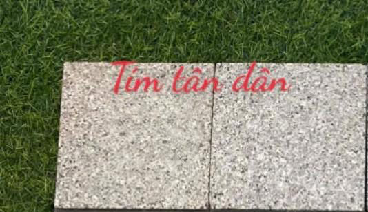 Đá Lát Vỉa Hè Tím Tân Dân