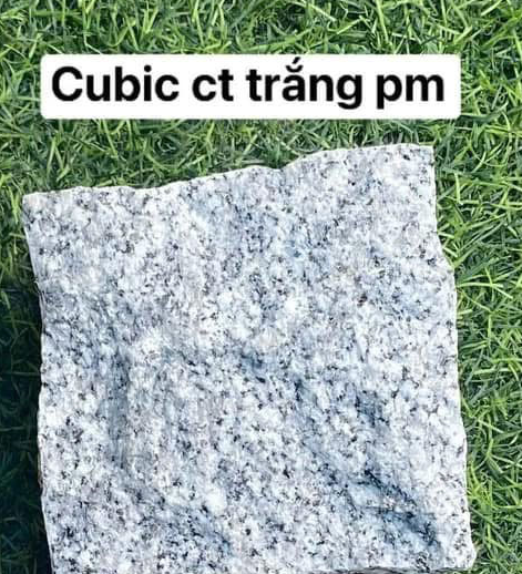 Đá Cubic CT Trắng PM