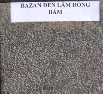 Đá Bazan Đen Lâm Đồng Băm