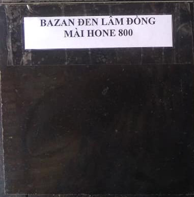 Đá Bazan Đen Lâm Đồng Mài Hone