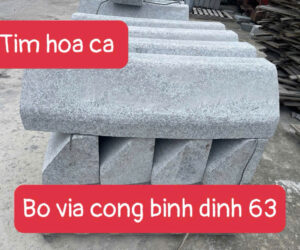 đá bó vỉa bình định
