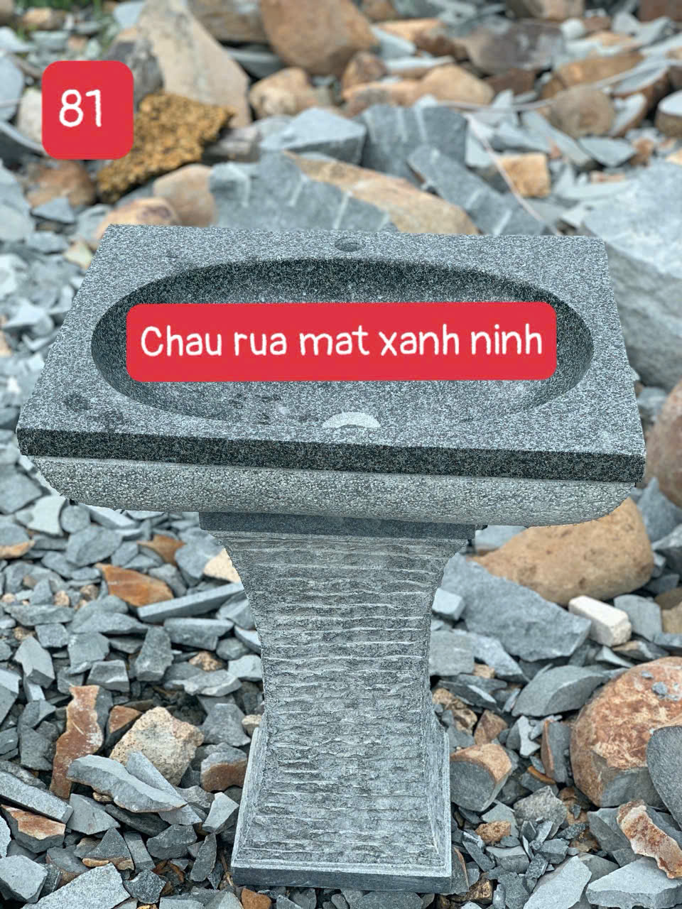 Lavabo Đá Xanh Ninh Thuận