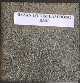 Đá Bazan Lỗ Kim Lâm Đồng Băm